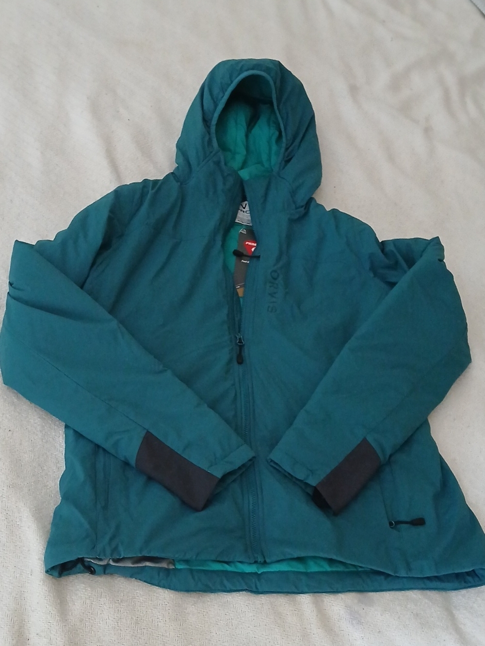 Orvis Teal Hooded Women's Primaloft Ski Jacket